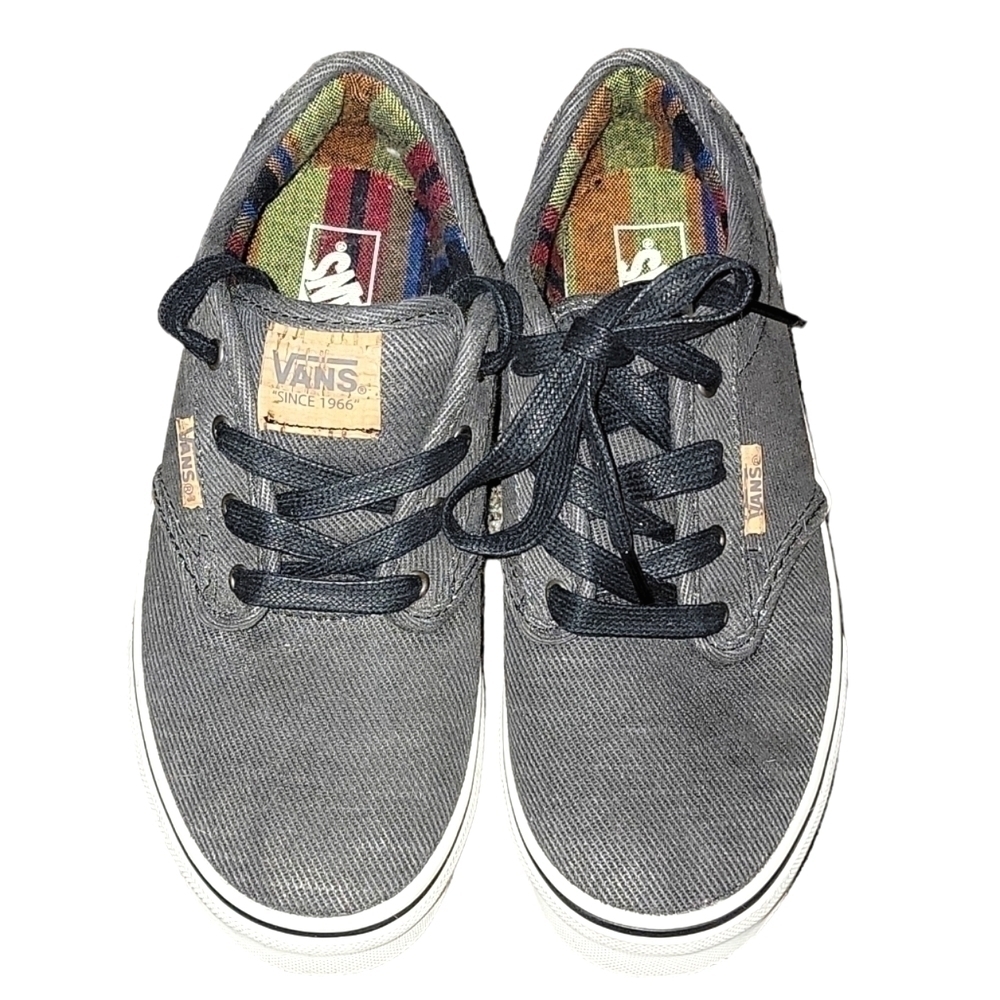 VANS 721356 Gray/Faded Black size 3.5